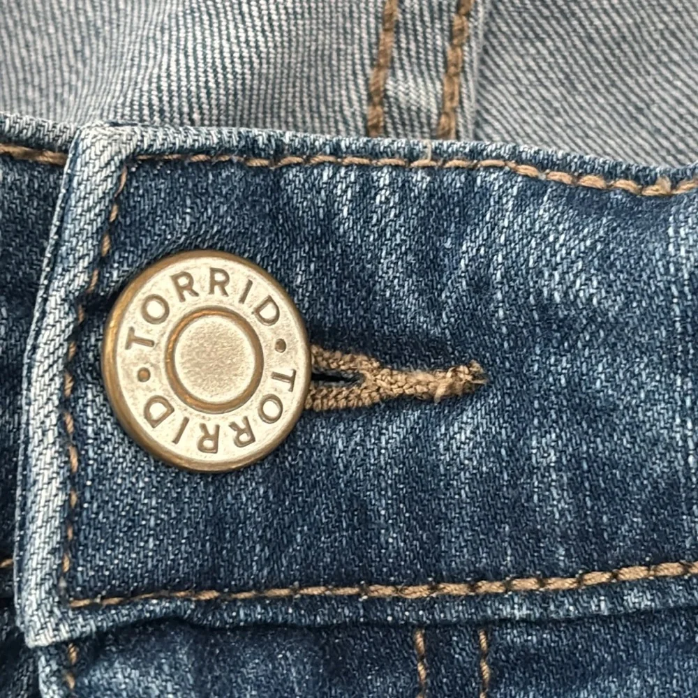 Torrid Jeans 20 Perfect Skinny Ankle Vintage Stretch Faded Blue Wash Casual Chic - Picture 13 of 13